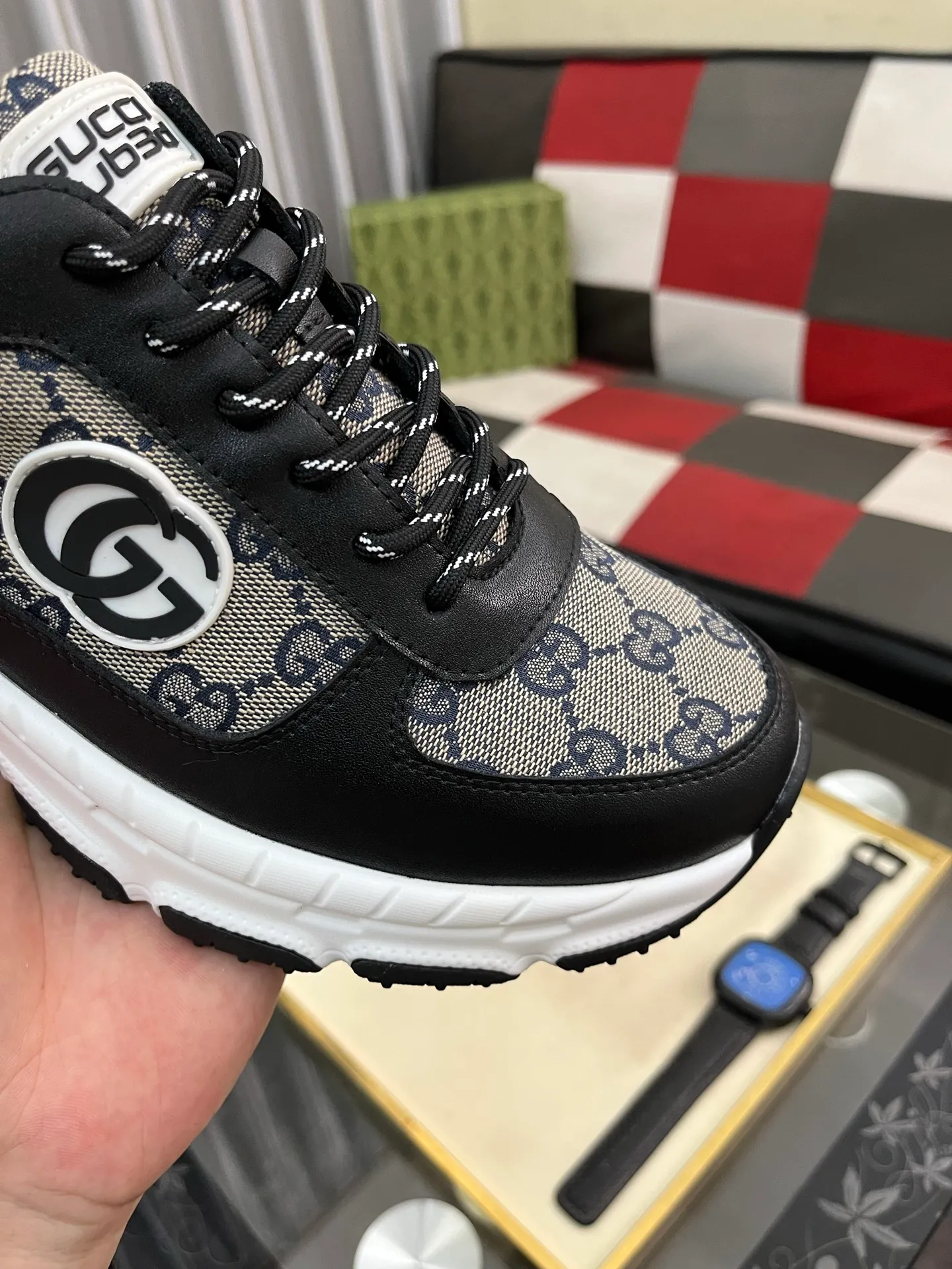 Men's Men's Shoes 💰458⌚️⌚️【GUCCI】Gucci men's latest white shoe series casual shoes! The official website is built 1:1. Upper: Made of imported cowhide, with electric embroidery ➕Inner lining: Made of high-quality first-layer pigskin, soft and comfortable. Picky material selection and exquisite workmanship give you the best enjoyment. Size: 38-44. 3️⃣colors available